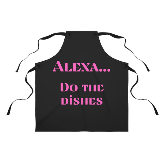 "Alexa... Do the dishes" Apron A624pb