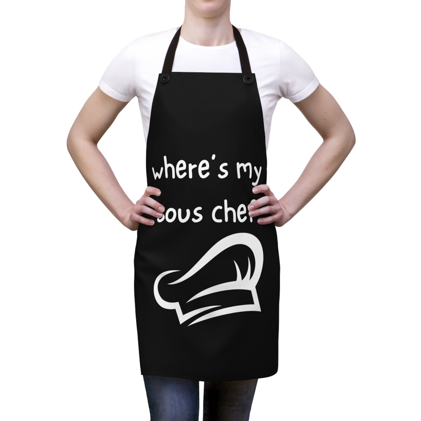 "where's my sous chef" Apron W691wb