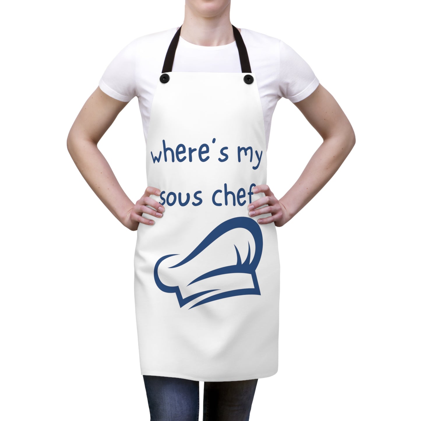 "Where's My Sous Chef" Apron SC46sbw