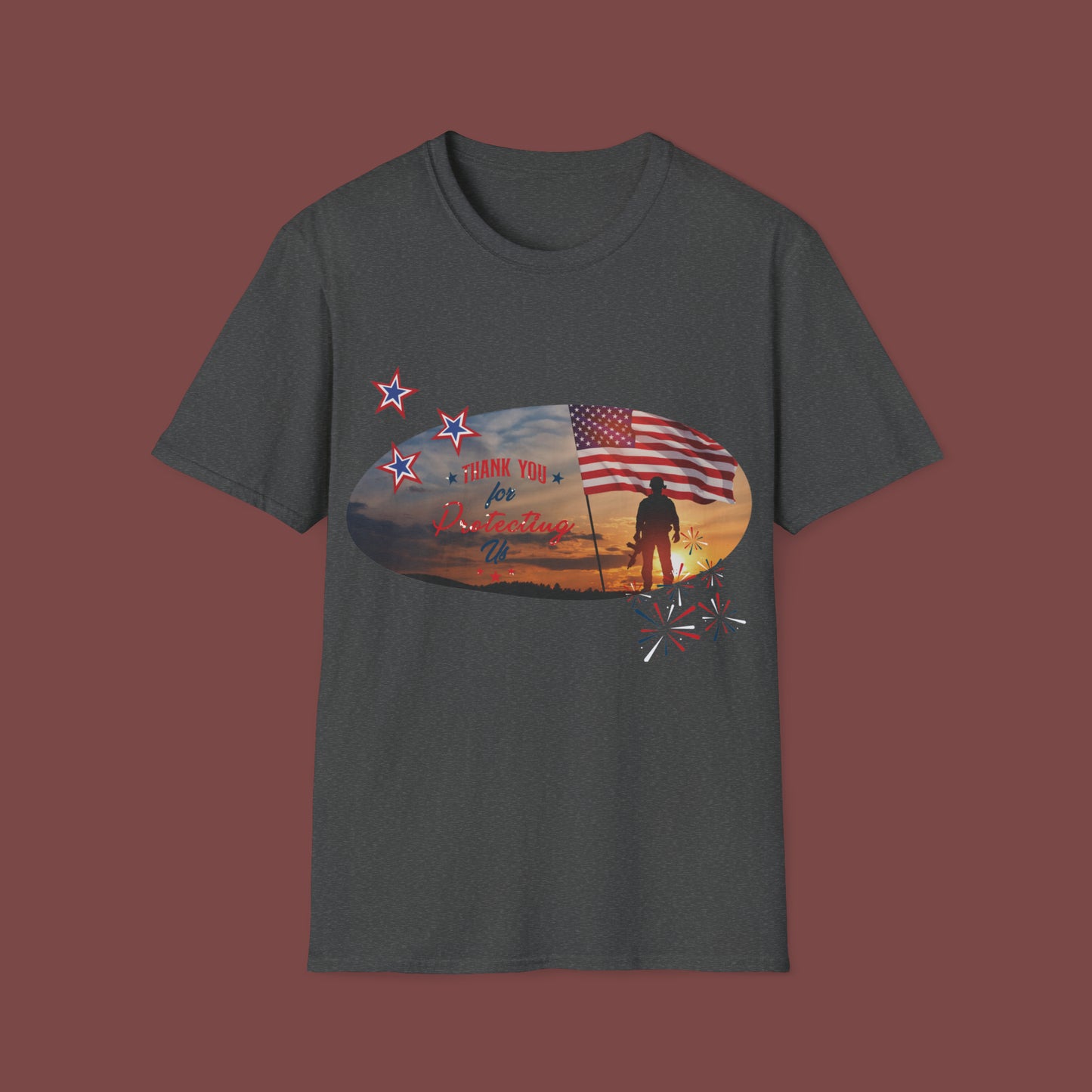 Thank You Veterans Unisex Short Sleeve T-Shirt TYV.SS02zx