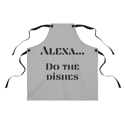 "Alexa... Do the dishes" Apron A323bg