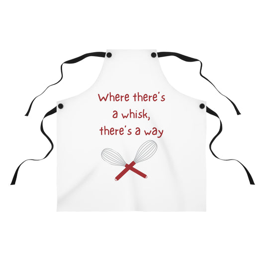 "Where there's a whisk, there's a way" Apron W2021rw