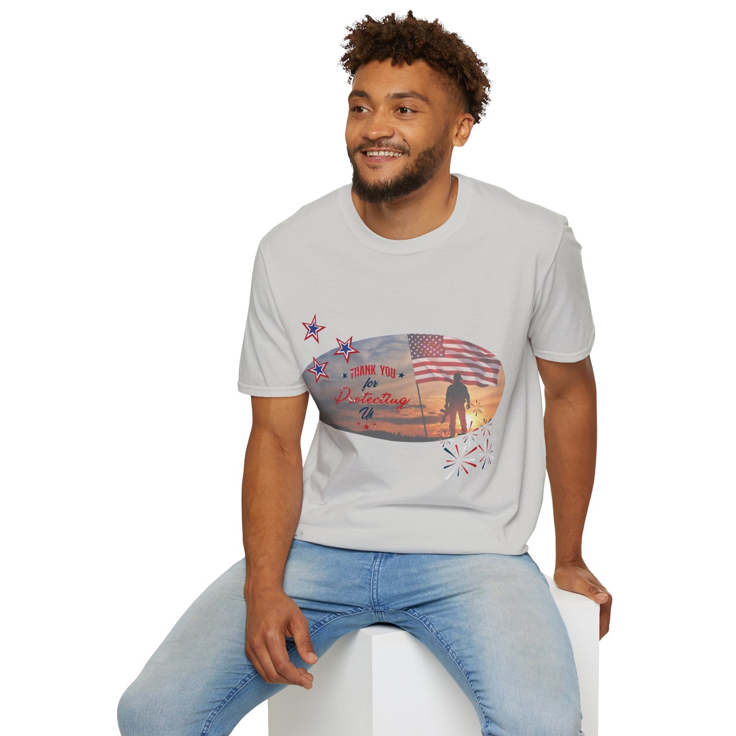 Thank You Veterans Unisex Short Sleeve T-Shirt TYV.SS02zx