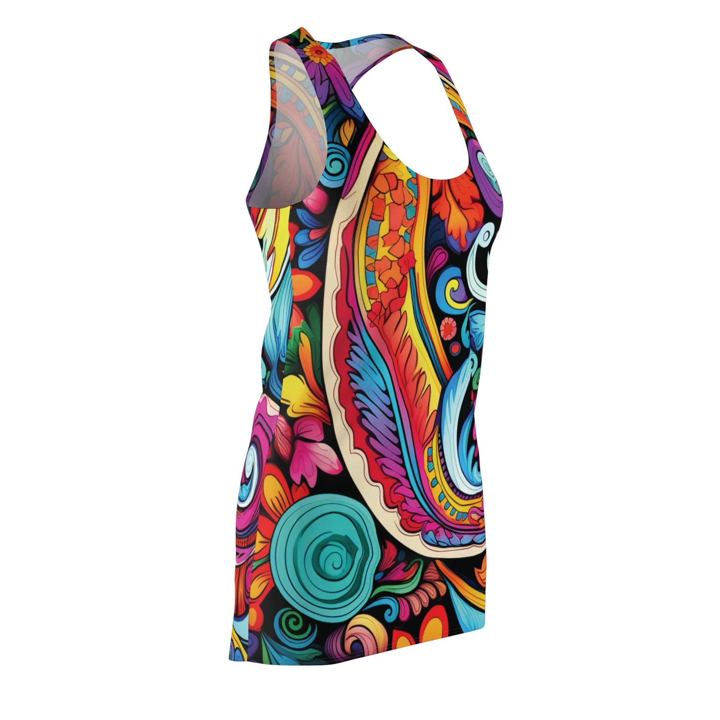 Women's Paisley Racerback Dress WRBD.02P2a