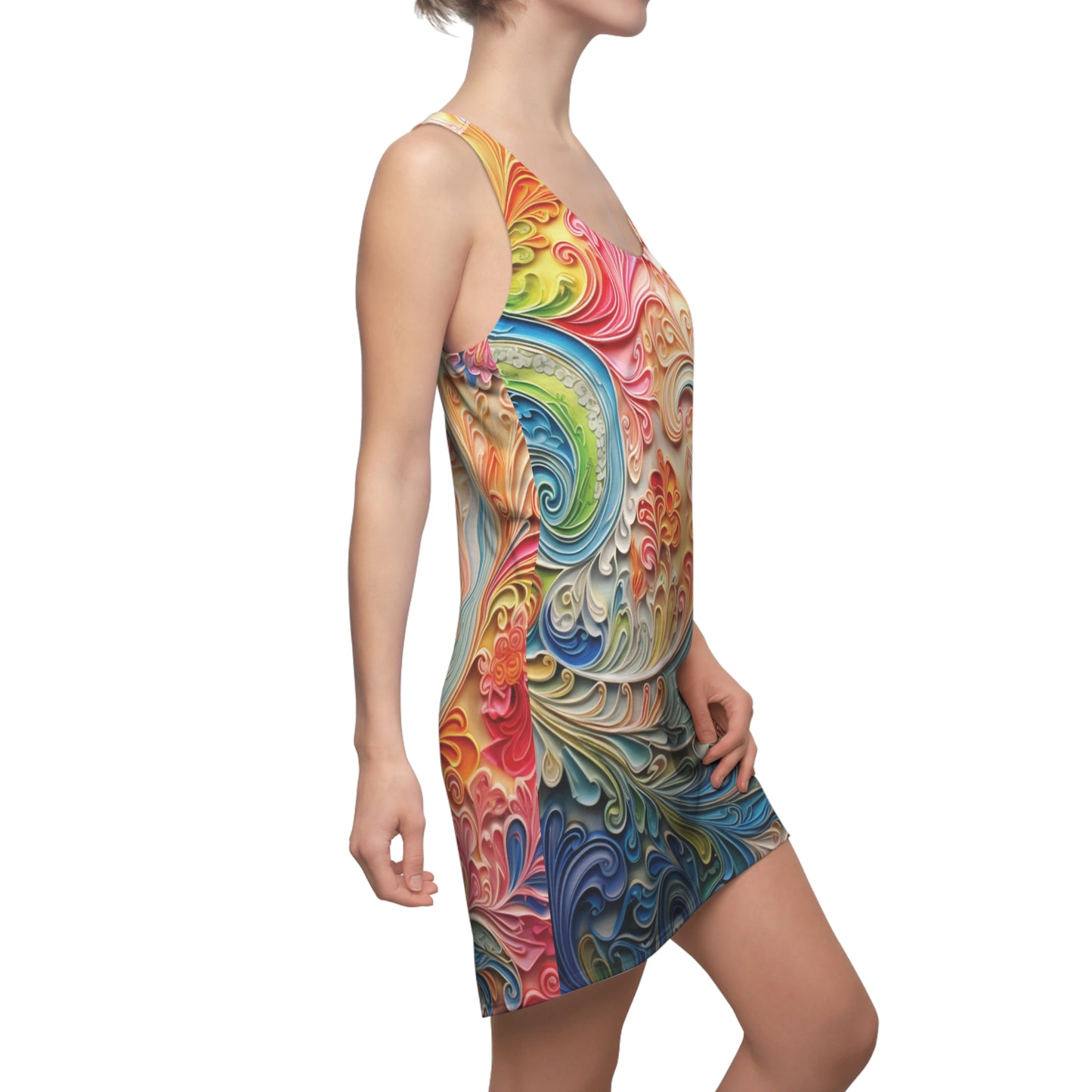 Women's Paisley Racerback Dress WRBD.008P8