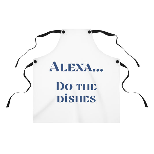 "Alexa... Do the dishes" Apron A820sbw