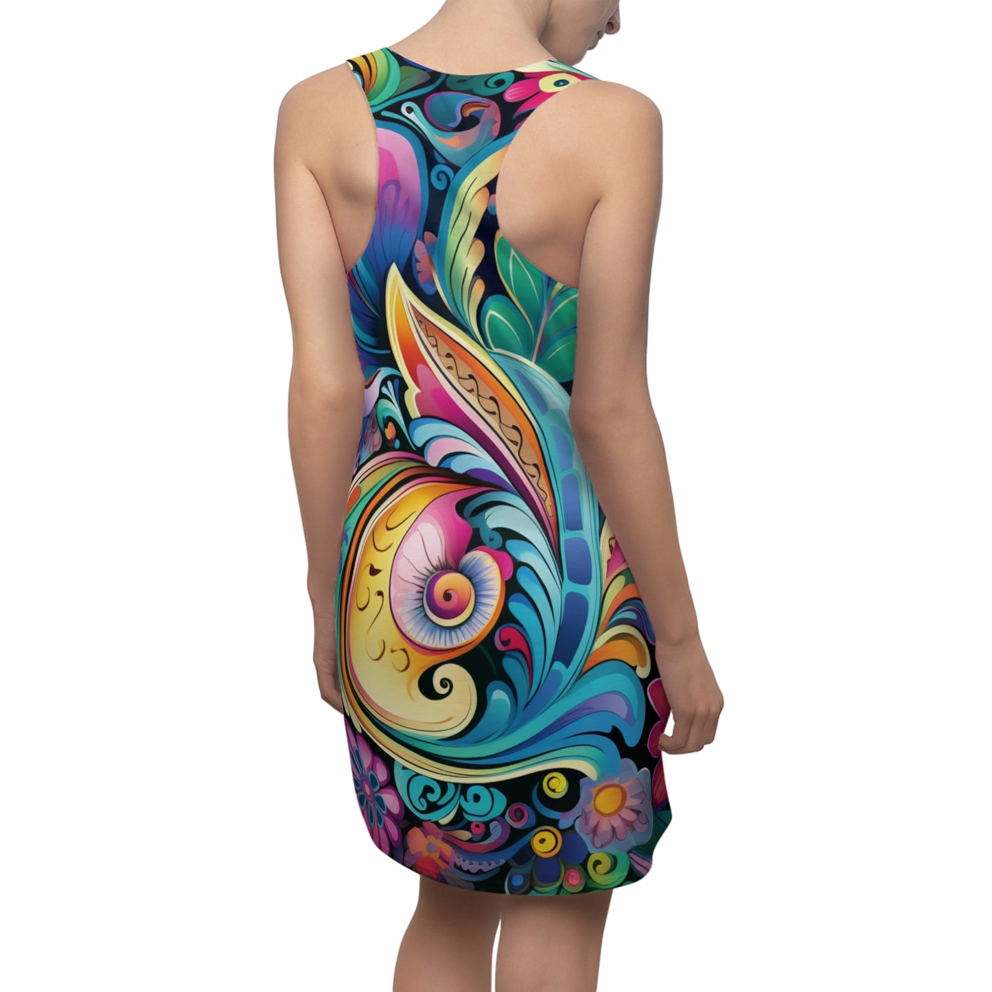 Women's Paisley Racerback Dress WRBD.02P003