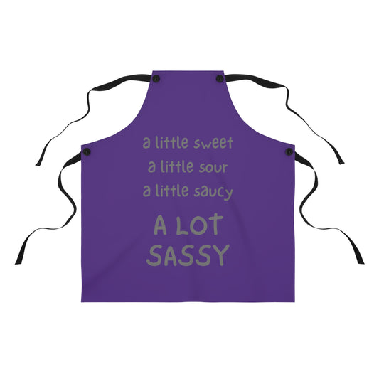 "A Lot Sassy" Apron 4S813gpp