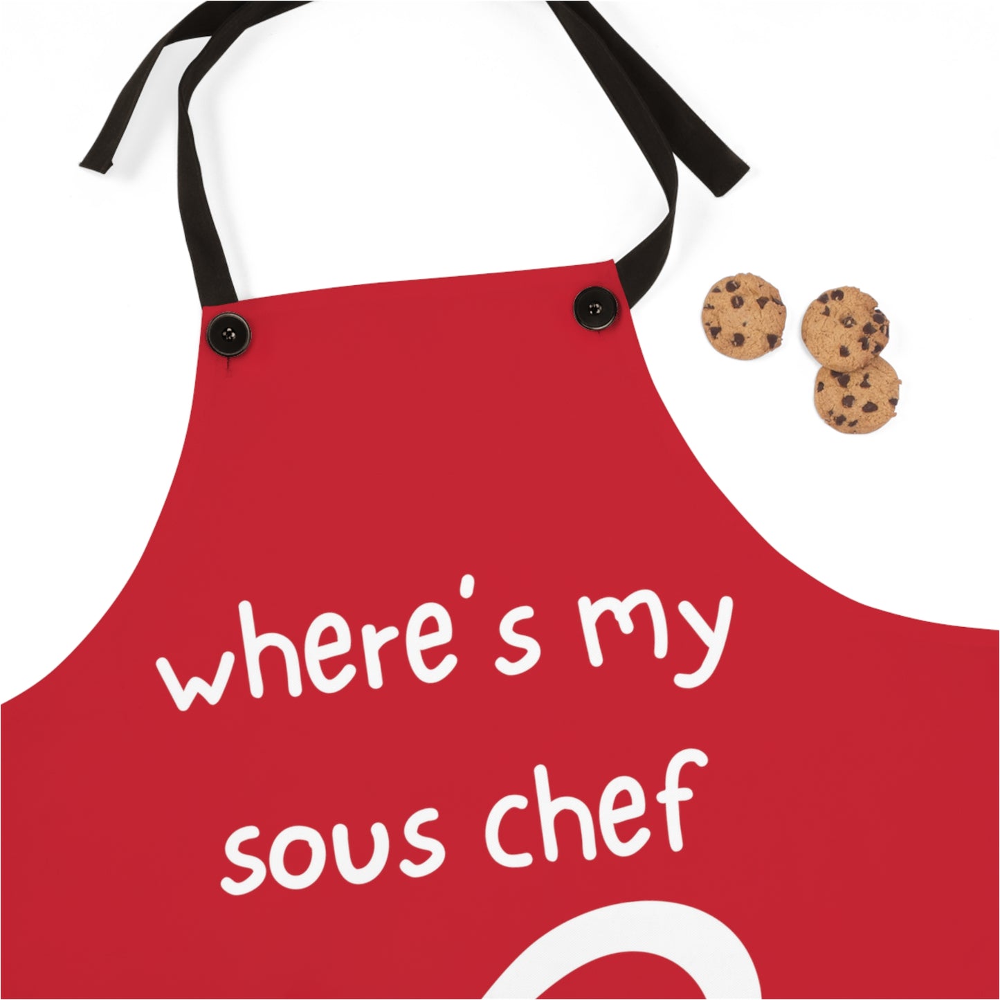 "Where's My Sous Chef" Apron SC45wdr